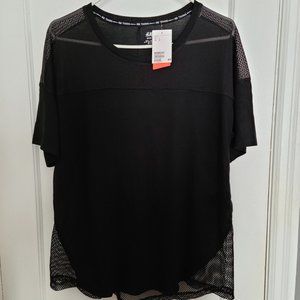 H&M Sport Training - Mesh Tee - Black - L